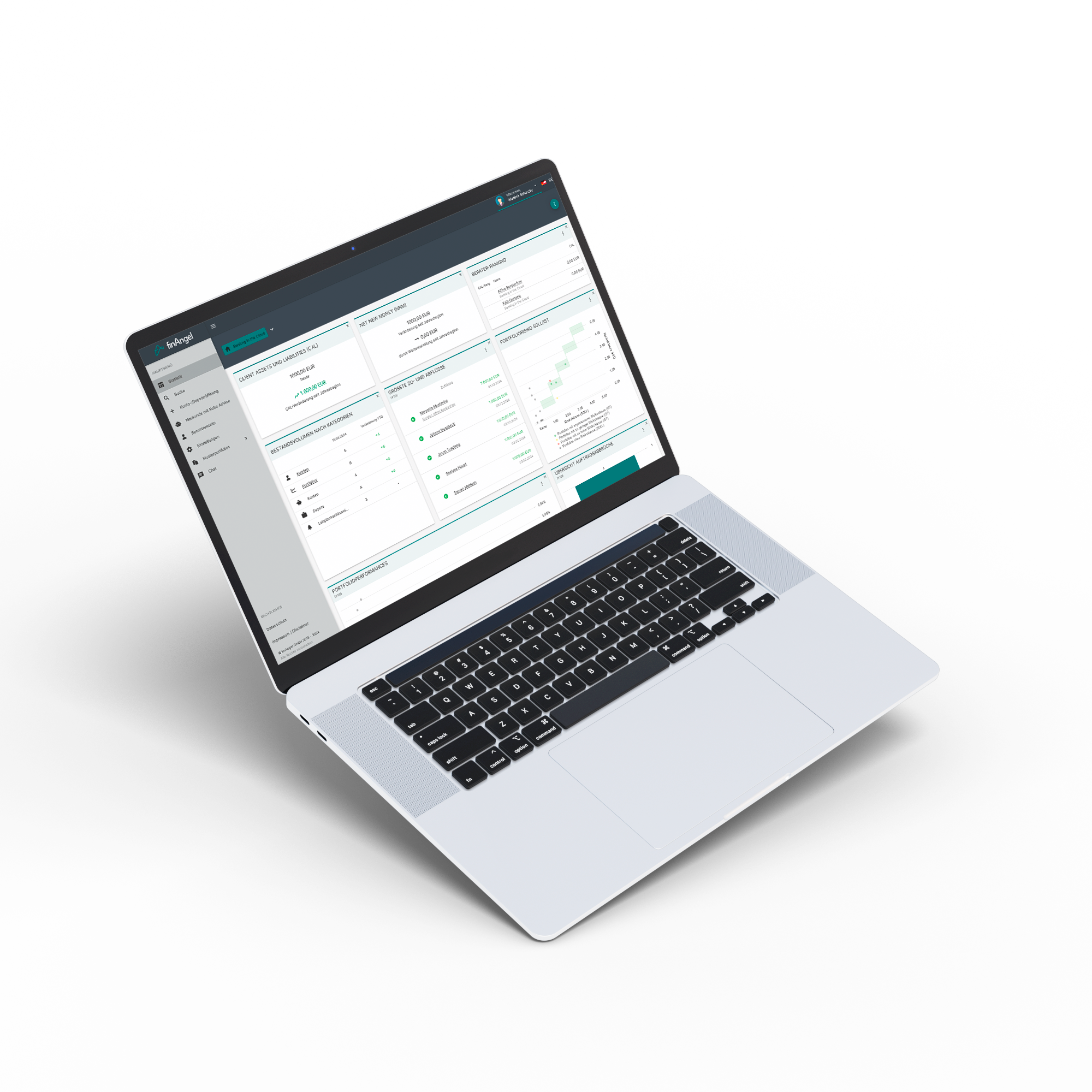 financeManager Beraterdashboard